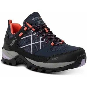 Regatta Chaussures de marche basses Samaris III pour femme, Bleu marine/lilas, 37 EU