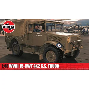 AIRFIX - Maquette Camion Wwii 15-cwt 4 X 2 G.s. Truck airfixa03313a 1:35 Maquette Char Promo - Ref : 15720 pas cher