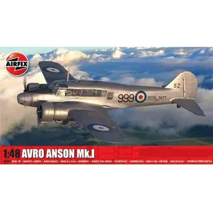 Airfix Modelbouwpakket Vliegtuigen - 09191A Avro Anson Mk.I - Propeller Vliegtuig Plastic - 1:48 - Modelbouw