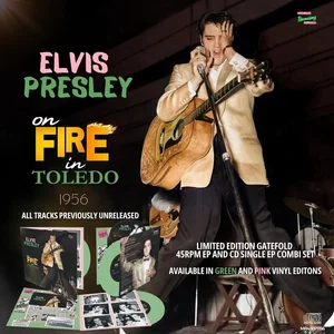 Memphis Recording Elvis Presley On Fire In Toled pas cher