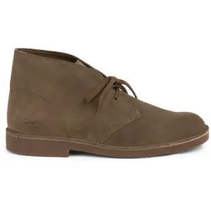 Baskets Bottines Clarks Desert Bt Evo Marron pas cher