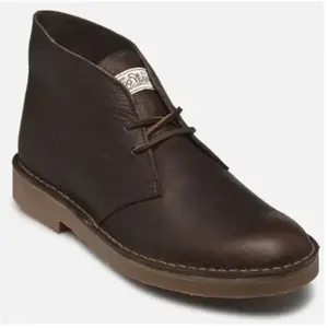 Baskets Bottines Clarks Desert Bt Evo Marron pas cher