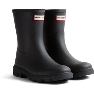 Hunter Downpour Short Wellington Boots Laarzen - - Dames - Zwart - Maat 41 pas cher