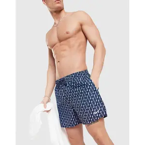 Nike Swoosh Link Fade Swim Shorts - Bleu, Bleu S pas cher