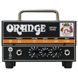 Gitaarversterker Top Orange Micro Dark Ora-MD Zwart pas cher