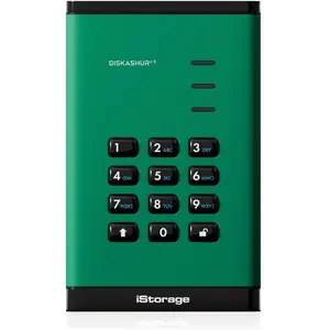 iStorage diskAshur3 SSD 8TB - Vert (8000 Go), SSD externe, Vert pas cher
