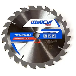 Lame de scie circulaire bois WELLCUT WP2418016 TCT 180x2.5/1.5- 40 den... pas cher