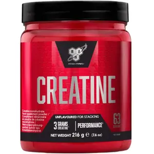 BSN Creatine DNA - 100% Micronized Creatine Monohydraat Poeder - Smaakloos - 216 gram (60 doseringen) pas cher