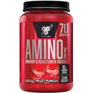 Acides aminés essentiels BSN Nutrition - Amino X - Fruit Punch 1015g pas cher