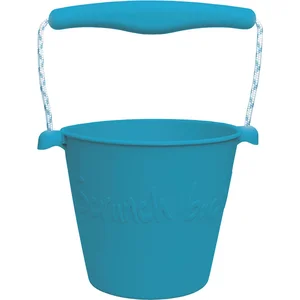 SCRUNCH Speelgoedemmer - Blauw - Opvouwbaar - Recycleerbaar