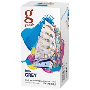 Zwarte thee g'tea! Bergamot Queen's Tea, 25 st. pas cher