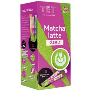 Instant tea drink True English Tea Matcha Latte Classic, 10 pcs. pas cher