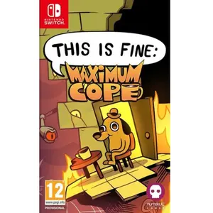 Nintendo Games Switch This Is Fine: Maximum Cope pas cher
