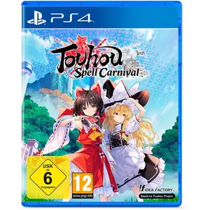 Playstation Games Ps4 Touhou Spell Carnival pas cher