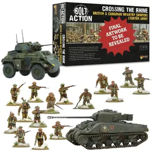 Crossing the Rhine - British and Canadian infantry (winter) Starter Ar...