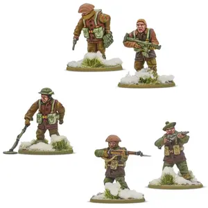 British and Canadian (winter) Heavy weapons platoon (Bolt action nieuw...