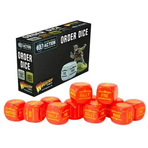 Order dice pack olive red color (Bolt action nieuw)
