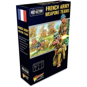 French Army weapons teams (Bolt action nieuw)