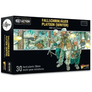Fallschirmjager platoon (winter) (Bolt action nieuw)
