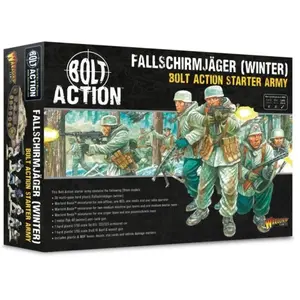 Fallschirmjager (winter) starter army (Bolt action nieuw)
