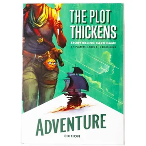 The Plot Thickens: Adventure Edition - Verhalend Kaartspel - 3-4 Spelers - Vanaf 14 Jaar - Engels
