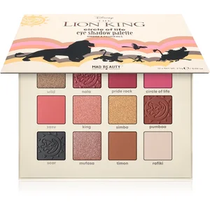 MAD Beauty PALETTE FARDS A PAUPIERES LE ROI LION DISNEY pas cher
