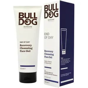 Bulldog, Nettoyant pour le visage, Gel nettoyant de récupération de fin de journée - 125 ml (Gel nettoyant, 125 ml) pas cher