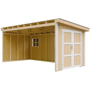 Timbela M940B-HARVEST HONEY - LP SmartSide Tuinhuis op houtbasis - 11,... pas cher