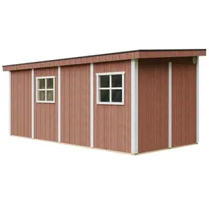 Timbela M940B-REDWOOD RED - LP SmartSide Tuinhuis op houtbasis - 11,47... pas cher