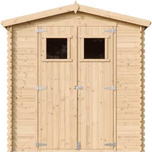 Comparateur de prix : Abri de jardin en bois - Stockage extérieur I216xL206xH218 cm/ 3.53 m2...