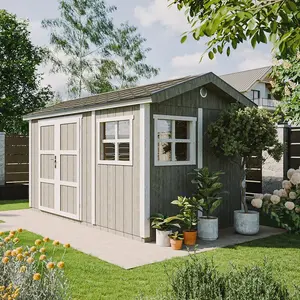 Abri de Jardin Qualité Premium 868 m² - Timbela M914A - Construction d...