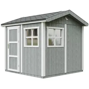 Abri de Jardin Qualité Premium 5,9 m² - Timbela M913-cavern steel - C... pas cher