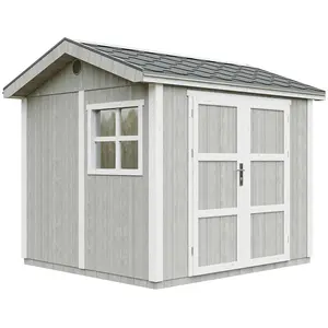 Abri de Jardin Qualité Premium 59 m² - Timbela M913A-tundra grey - Con... pas cher