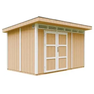 Abri de jardin à base de bois en panneaux lp SmartSide 9 m² - extérieu...