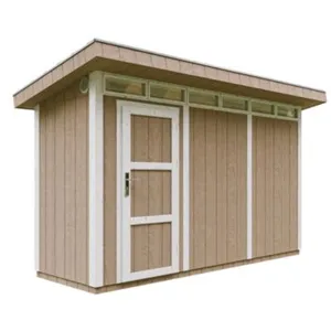 Abri de Jardin Qualité Premium 4m² /L161xL412xH239 cm - Timbela M902-TERRA BROWN pas cher
