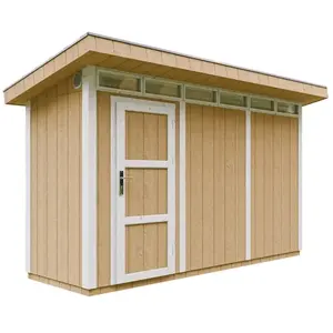 TIMBELA Abri de Jardin Qualité Premium 4m² /L161xL412xH239 cm - M902-HARVEST HONEYVendu parbol