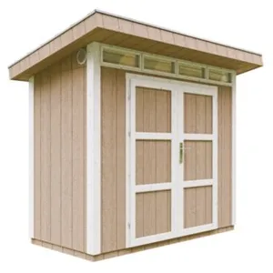 Abri de Jardin Qualité Premium 3m²/L161xL294xH239 cm - Timbela M901A-TERRA BROWN pas cher