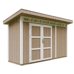 TIMBELA Abri de jardin à base de bois en panneaux lp SmartSide 4 m² - extérieu... pas cher