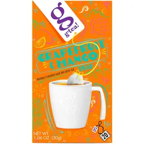 Zwarte & groene thee g'tea! Grapefruit & Mango Trip, 20 st.