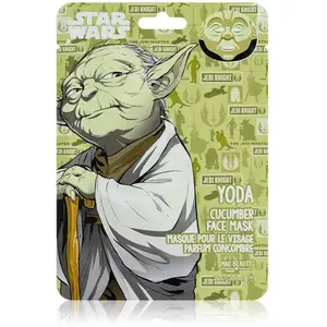 Mad Beauty Disney Star Wars Yoda Concombre Masque Visage 1 Unité pas cher