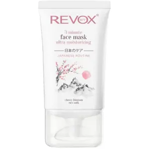 Revox Japanese Ritual 3 minute face mask ultra moisturizing 30 ml pas cher