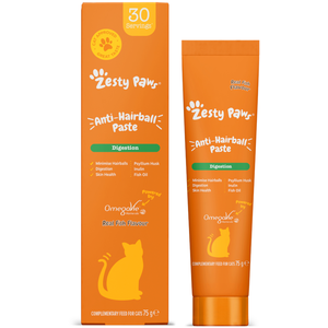 75g Cat Pâte Anti-Hairball Zesty Paws Friandises pour chats pas cher