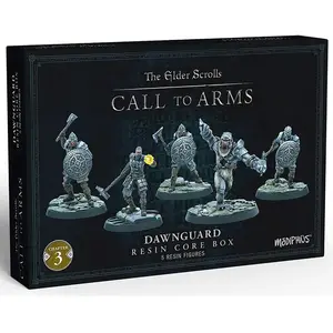 Modiphius Entertainment The Elder Scrolls: Call To Arms - Dawnguard Core Set - Miniature Game - OngeschilderdVendu parbol