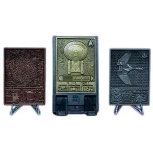 Exquisite Gaming Cable Guys - Star Trek - Digiplate Phone stand and Metal Plate Collectibles pas cher