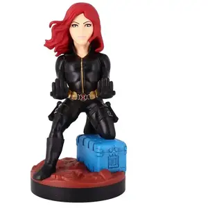 Figurine Black Widow - Support & Chargeur pour Manette et Smartphone - Exquisite Gaming