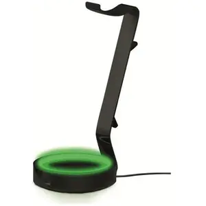 Support Recharge Manette Xbox + Figurine Halo - Lumière verte pas cher