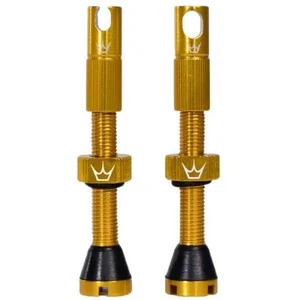 Comparateur de prix : Peaty's Vannes Mk2 Valves de vélo Adulte Unisexe, Or, 60mm