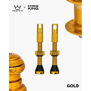 Peaty's Tubeless Valves 80mm - Chris King (MK2) pas cher