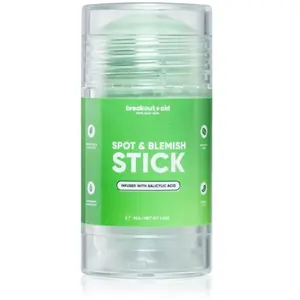 Breakout+aid® Gezichtmasker Stick - Met Groene Thee Extract - Diepe Reiniging - Verzorgend & Revitaliseren - Zonder Knoeien Moeiteloos Aanbrengen - Alle Huidtype - 40gr pas cher
