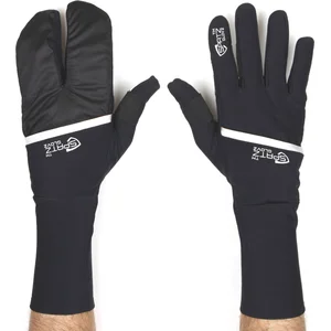 Gants Spatzwear Glovz Race - Noir / Blanc - S pas cher
